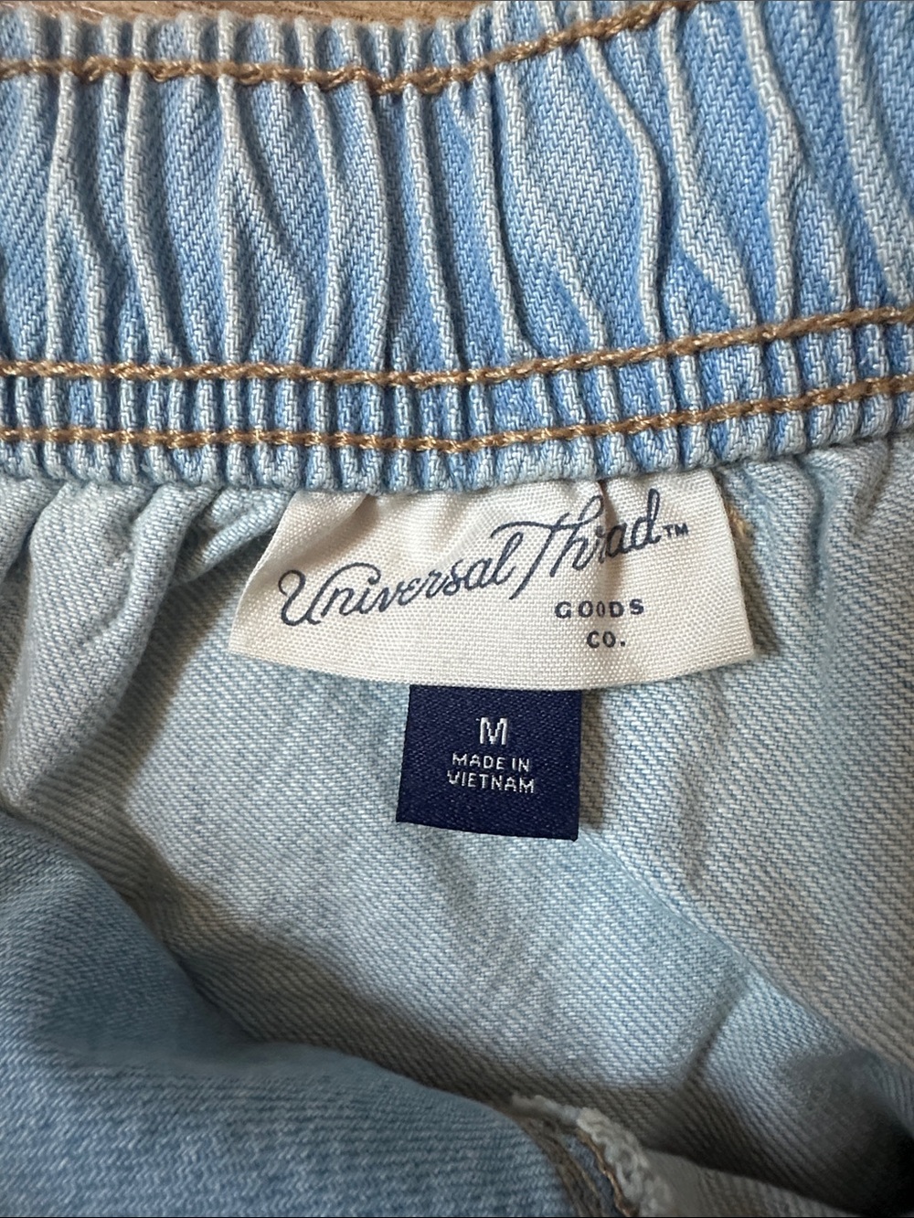 Universal Thread Light Blue Denim Slip Dress - Picture 2 of 3